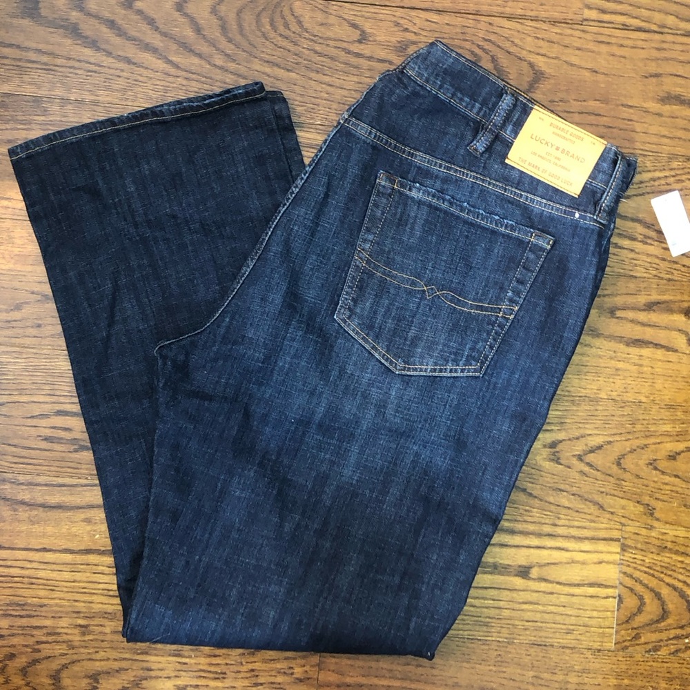LUCKY BRAND Mens 181 Relaxed Leg Jeans Size 44x34  NWT - Picture 4 of 13